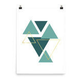 Suspended Triangles Print Galant Art