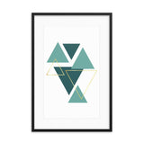 Suspended Triangles Wall Art Galant Art