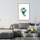 Suspended Triangles Wall Art Galant Art