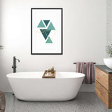 Suspended Triangles Wall Art Galant Art