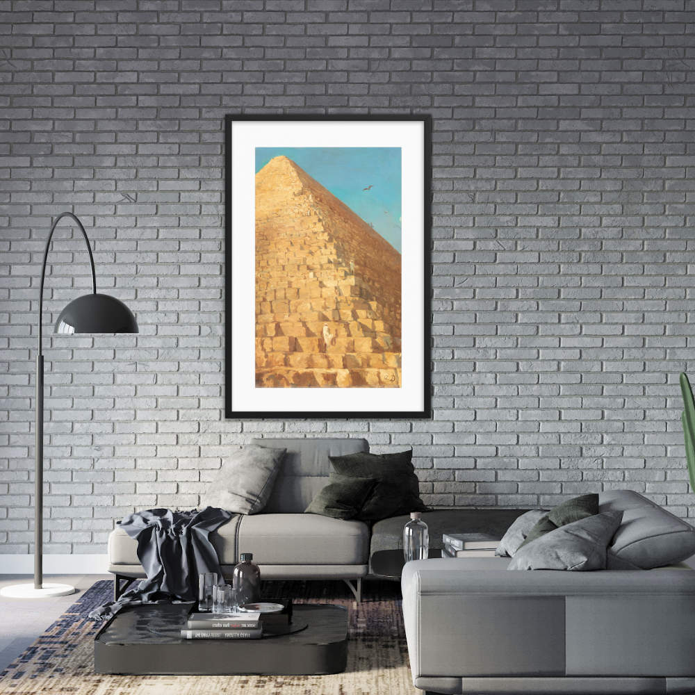 The Great Pyramid, Giza Framed Galant Art