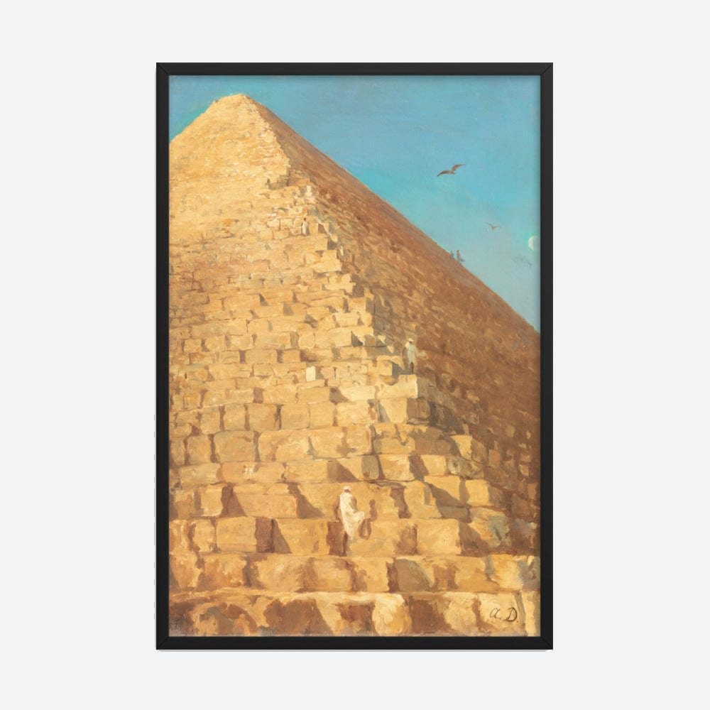 The Great Pyramid, Giza Poster Galant Art