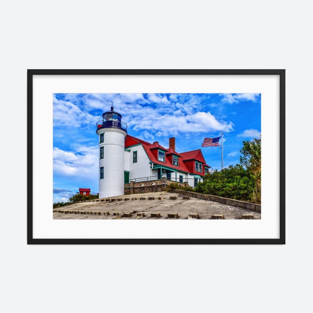 The Light House Blue Sky Galant Art