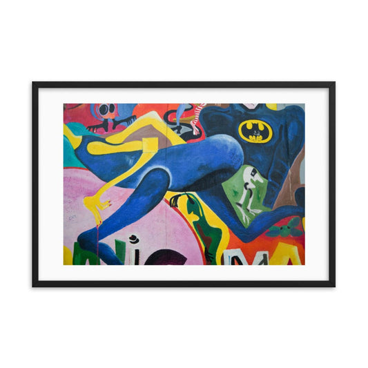 The Running Hero Framed Galant Art