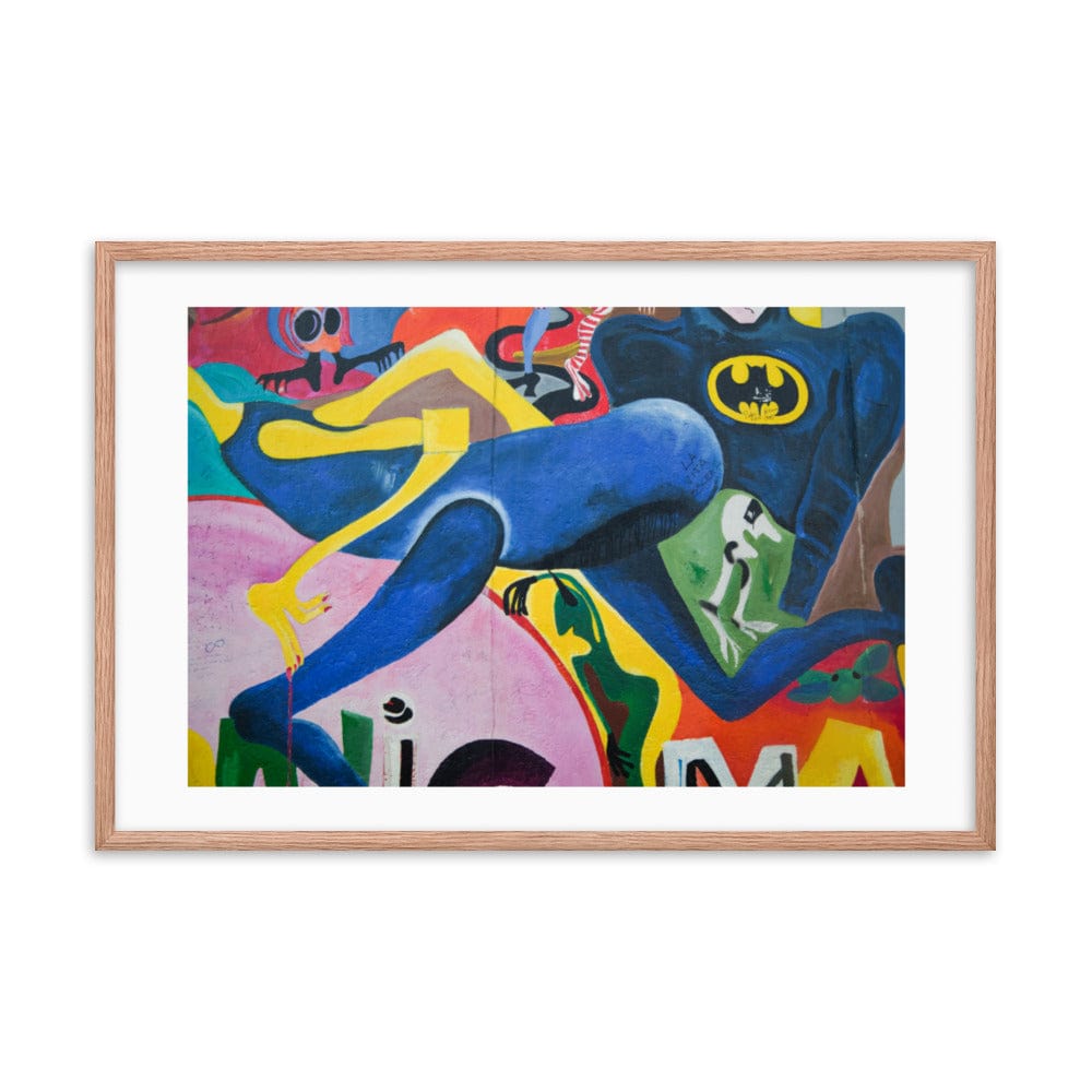 The Running Hero Framed Galant Art