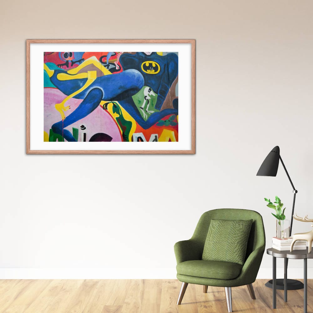 The Running Hero Framed Galant Art