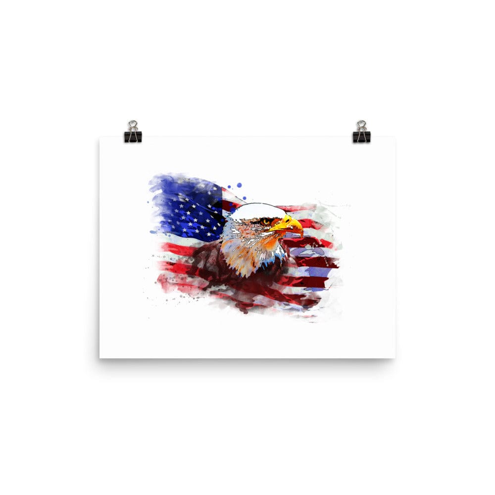 The US Eagle Flag Print Galant Art