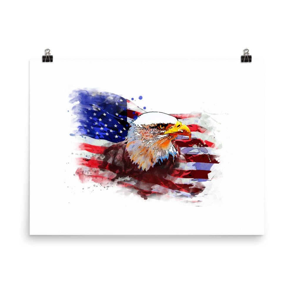 The US Eagle Flag Print Galant Art