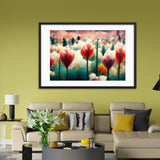 Tulip Flower Framed Galant Art