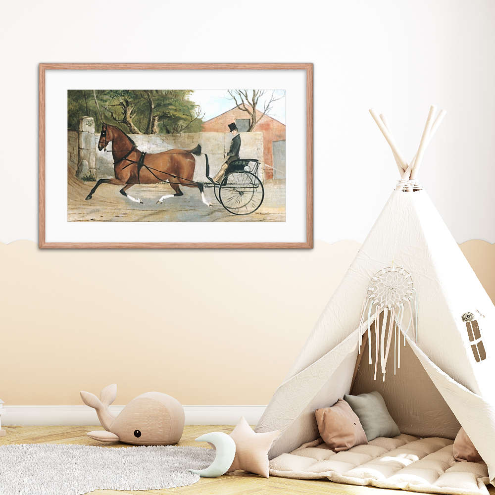 Vintage American Carriage Galant Art