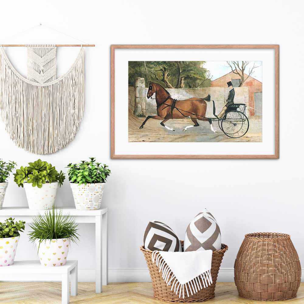 Vintage American Carriage Galant Art