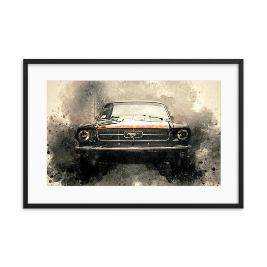 Vintage oldtimer Galant Art