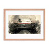 Vintage oldtimer Galant Art