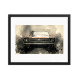 Vintage oldtimer Galant Art