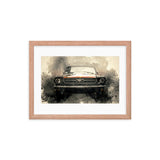 Vintage oldtimer Galant Art