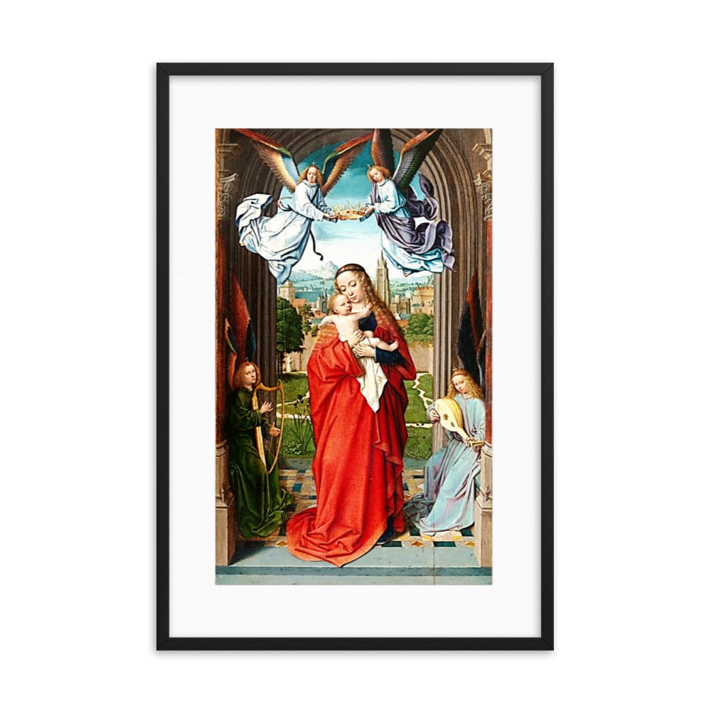 Virgin And Child With Angels Galant Art