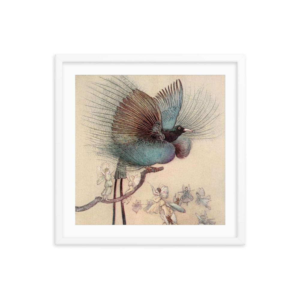 Warwick Fairy Bird Framed Galant Art