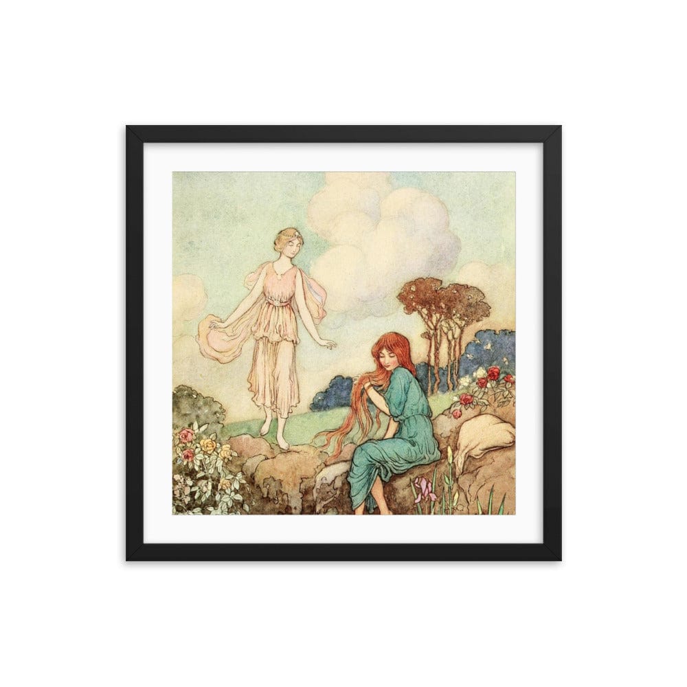 Warwick Fairy Hair Framed Galant Art