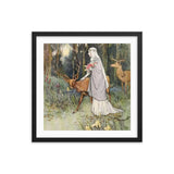 Warwick Fairy In The Forest Framed Galant Art