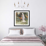 Warwick Fairy In The Forest Framed Galant Art