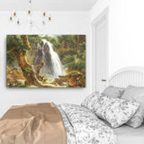 Waterfall at Mont Dore Canvas Galant Art