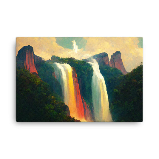 Waterfalls Mountain Galant Art