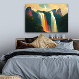 Waterfalls Mountain Galant Art