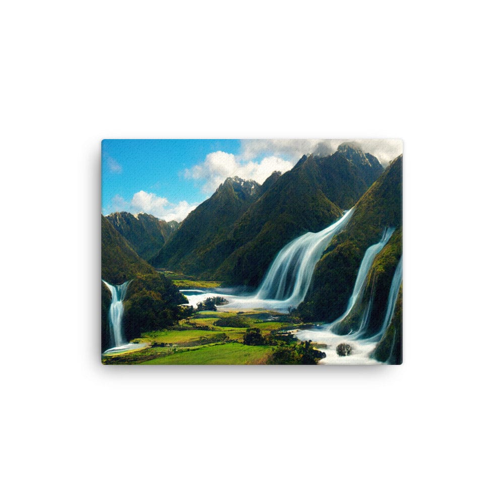 Waterfalls newzealand Galant Art