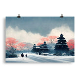 Winter In Japan Print Galant Art