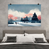 Winter In Japan Print Galant Art