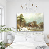 Winter Landscape, Holland Canvas Art