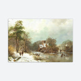 Winter Landscape, Holland Canvas Art