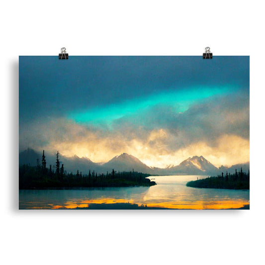 Wonder Lake Print Galant Art